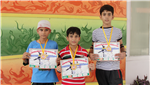 Aniket,Sahil and Utkarsh. First in ZInter School Skating Tournament.